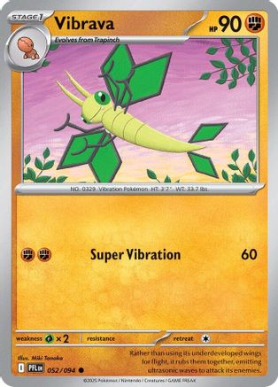[PKM] Vibrava (052/094) [Mega Evolution: Phantasmal Flames]