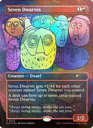 Seven Dwarves (0819) [SLD-819]  Foil