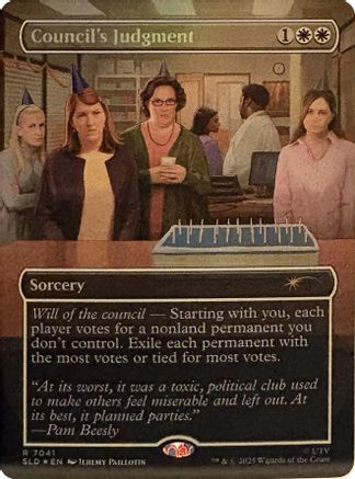 Council's Judgment (7041) [SLD-7041]  Foil