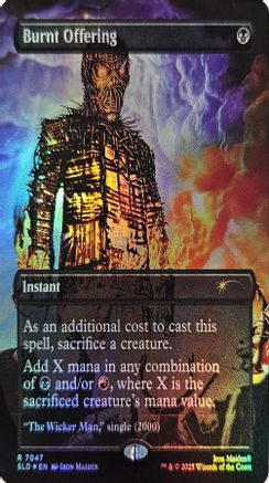 Burnt Offering (Rainbow Foil) [SLD-7047]  Foil