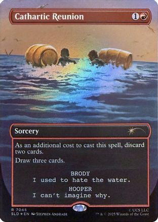 Cathartic Reunion (7045) (Rainbow Foil) [SLD-7045]  Foil