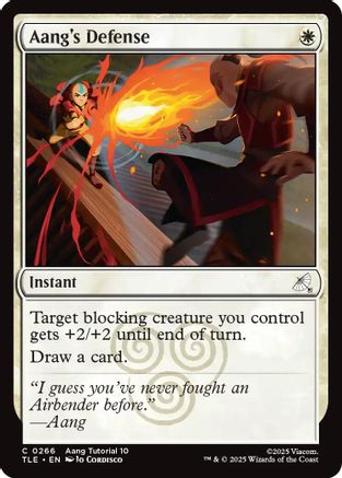 {@@ TLE C} Aang's Defense (0266) [Avatar: The Last Airbender: Eternal-Legal] [TLE 266]