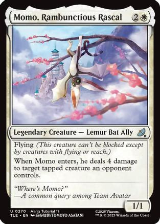 {@@ TLE C} Momo, Rambunctious Rascal (0270) [Avatar: The Last Airbender: Eternal-Legal] [TLE 270]