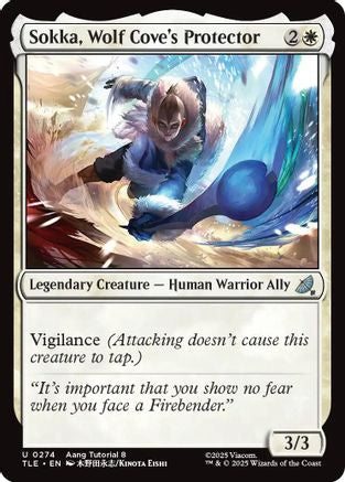 {@@ TLE C} Sokka, Wolf Cove's Protector (0274) [Avatar: The Last Airbender: Eternal-Legal] [TLE 274]