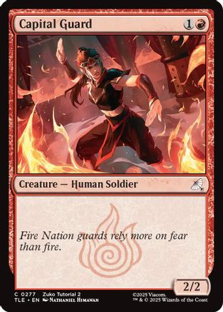 {@@ TLE C} Capital Guard (0277) [Avatar: The Last Airbender: Eternal-Legal] [TLE 277]