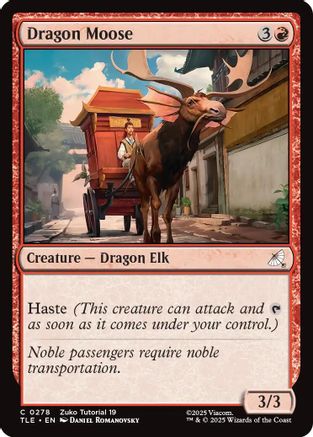 {@@ TLE C} Dragon Moose (0278) [Avatar: The Last Airbender: Eternal-Legal] [TLE 278]
