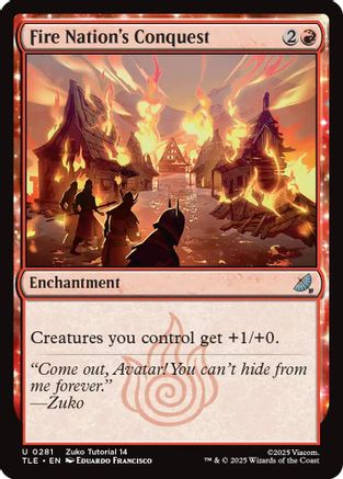 {@@ TLE C} Fire Nation's Conquest (0281) [Avatar: The Last Airbender: Eternal-Legal] [TLE 281]