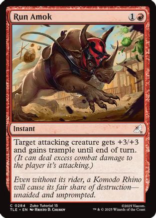 {@@ TLE C} Run Amok (0284) [Avatar: The Last Airbender: Eternal-Legal] [TLE 284]