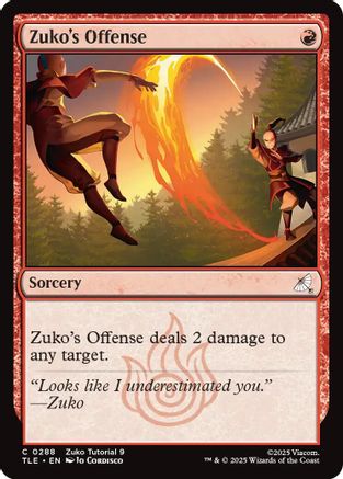 {@@ TLA C} Zuko's Offense (0288) [Avatar: The Last Airbender: Eternal-Legal] [TLE 288]
