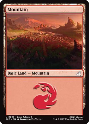 {@@ TLE B} Mountain (0289) [Avatar: The Last Airbender: Eternal-Legal] [TLE 289]