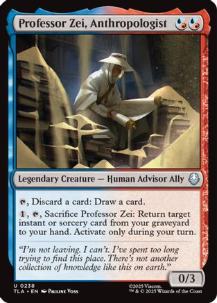 {@@ TLA C} Professor Zei, Anthropologist [Avatar: The Last Airbender] [TLA 238]