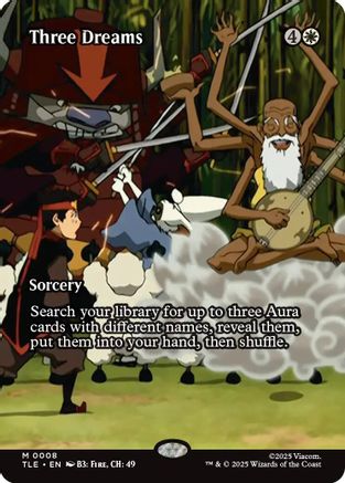 {@@ TLE R} Three Dreams (Borderless) [Avatar: The Last Airbender: Eternal-Legal] [TLE 008]