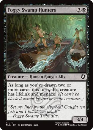 {@@ TLA C} Foggy Swamp Hunters [Avatar: The Last Airbender] [TLA 101]