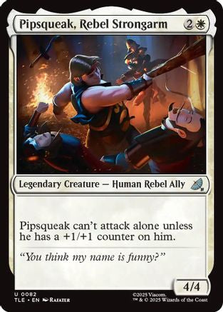 {@@ TLE C} Pipsqueak, Rebel Strongarm [Avatar: The Last Airbender: Eternal-Legal] [TLE 082]