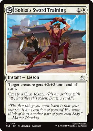 {@@ TLE C} Sokka's Sword Training [Avatar: The Last Airbender: Eternal-Legal] [TLE 084]