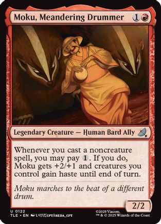 {@@ TLE C} Moku, Meandering Drummer [Avatar: The Last Airbender: Eternal-Legal] [TLE 122]