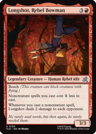 {@@ TLE C} Longshot, Rebel Bowman [Avatar: The Last Airbender: Eternal-Legal] [TLE 120]