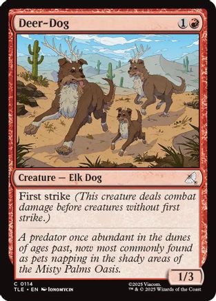 {@@ TLE C} Deer-Dog [Avatar: The Last Airbender: Eternal-Legal] [TLE 114]