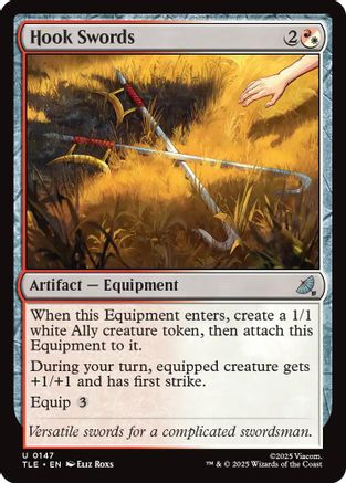 {@@ TLE C} Hook Swords [Avatar: The Last Airbender: Eternal-Legal] [TLE 147]