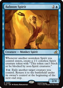 {R} Baboon Spirit [TLE 089]