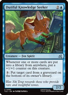 {C} Dutiful Knowledge Seeker [TLE 092]