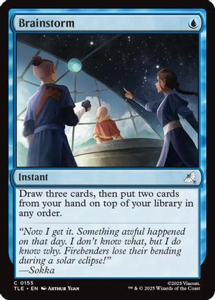 {@@ TLE C} Brainstorm [Avatar: The Last Airbender: Eternal-Legal] [TLE 155]