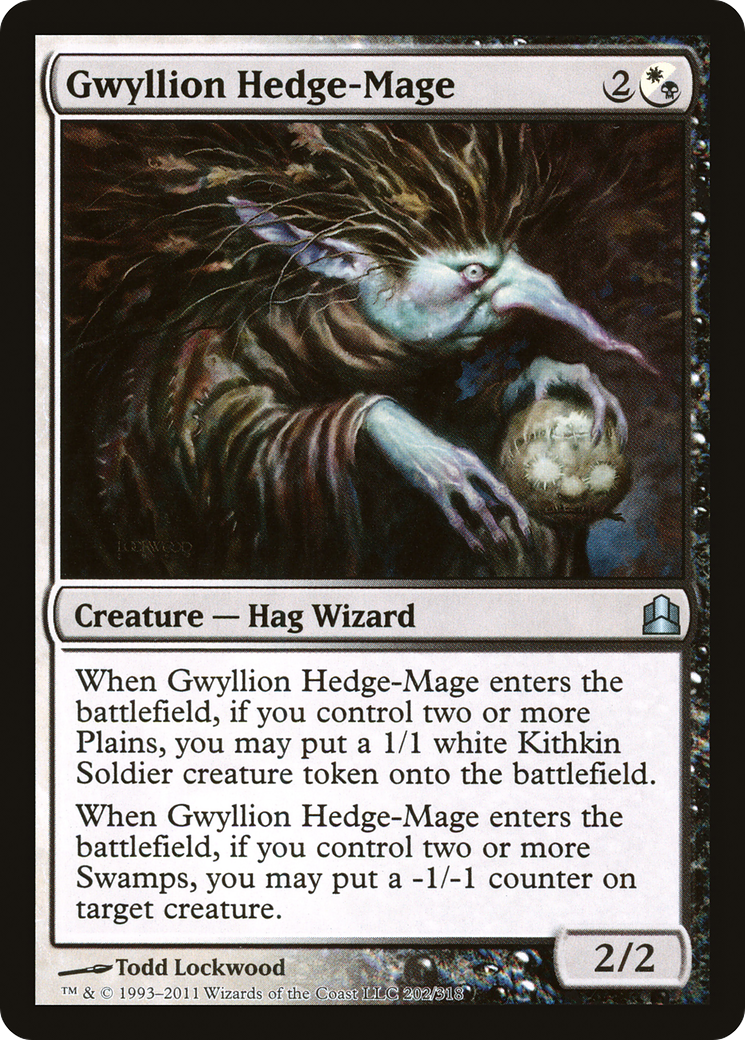 {C} Gwyllion Hedge-Mage [Commander 2011][CMD 202]