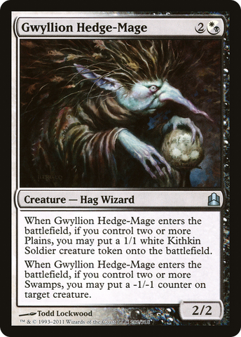 {C} Gwyllion Hedge-Mage [Commander 2011][CMD 202]