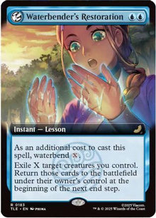 {R} Waterbender's Restoration (Extended Art) [TLE 183]