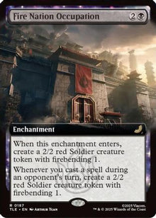 {R} Fire Nation Occupation (Extended Art) [TLE 187]