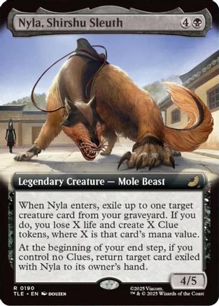 {@@ TLE R} Nyla, Shirshu Sleuth (Extended Art) [Avatar: The Last Airbender: Eternal-Legal] [TLE 190]