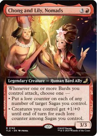 {@@ TLE R} Chong and Lily, Nomads (Extended Art) [Avatar: The Last Airbender: Eternal-Legal] [TLE 192]