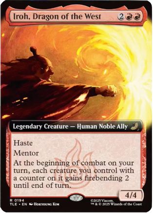 {@@ TLE R} Iroh, Dragon of the West (Extended Art) [Avatar: The Last Airbender: Eternal-Legal] [TLE 194]