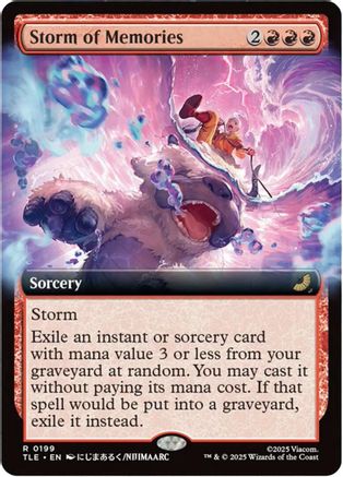 {@@ TLE R} Storm of Memories (Extended Art) [Avatar: The Last Airbender: Eternal-Legal] [TLE 199]