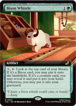 {@@ TLE R} Bison Whistle (Extended Art) [Avatar: The Last Airbender: Eternal-Legal] [TLE 202]