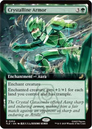 {@@ TLE R} Crystalline Armor (Extended Art) [Avatar: The Last Airbender: Eternal-Legal] [TLE 204]