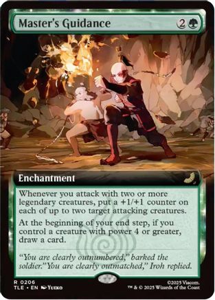 {@@ TLE R} Master's Guidance (Extended Art) [Avatar: The Last Airbender: Eternal-Legal] [TLE 206]