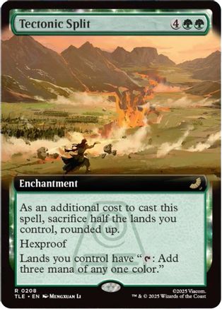 {@@ TLE R} Tectonic Split (Extended Art) [Avatar: The Last Airbender: Eternal-Legal] [TLE 208]