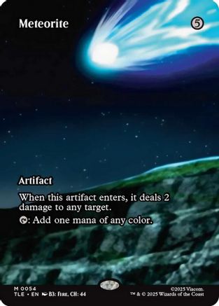 {@@ TLE R} Meteorite (Borderless) [Avatar: The Last Airbender: Eternal-Legal] [TLE 054]