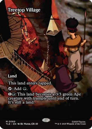 {@@ TLE R} Treetop Village (Borderless) [Avatar: The Last Airbender: Eternal-Legal] [TLE 060]