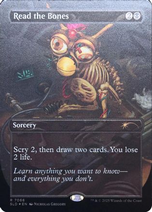 Read the Bones (Rainbow Foil) [SLD-7066]  Foil