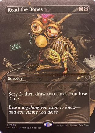 Read the Bones (Confetti Foil) [SLD-7069]  Foil