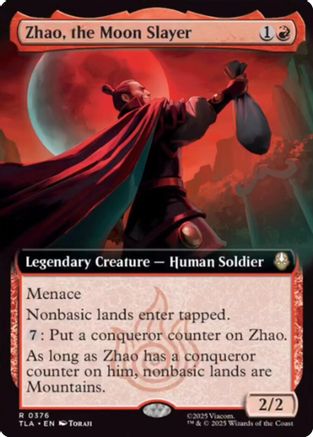 {@@ TLA R} Zhao, the Moon Slayer (Extended Art) [Avatar: The Last Airbender] [TLA 376]