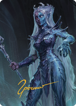 {A} Mocking Doppelganger Art Card (Gold-Stamped Signature) [Commander Legends: Battle for Baldur's Gate Art Series][GS ACLB 012]