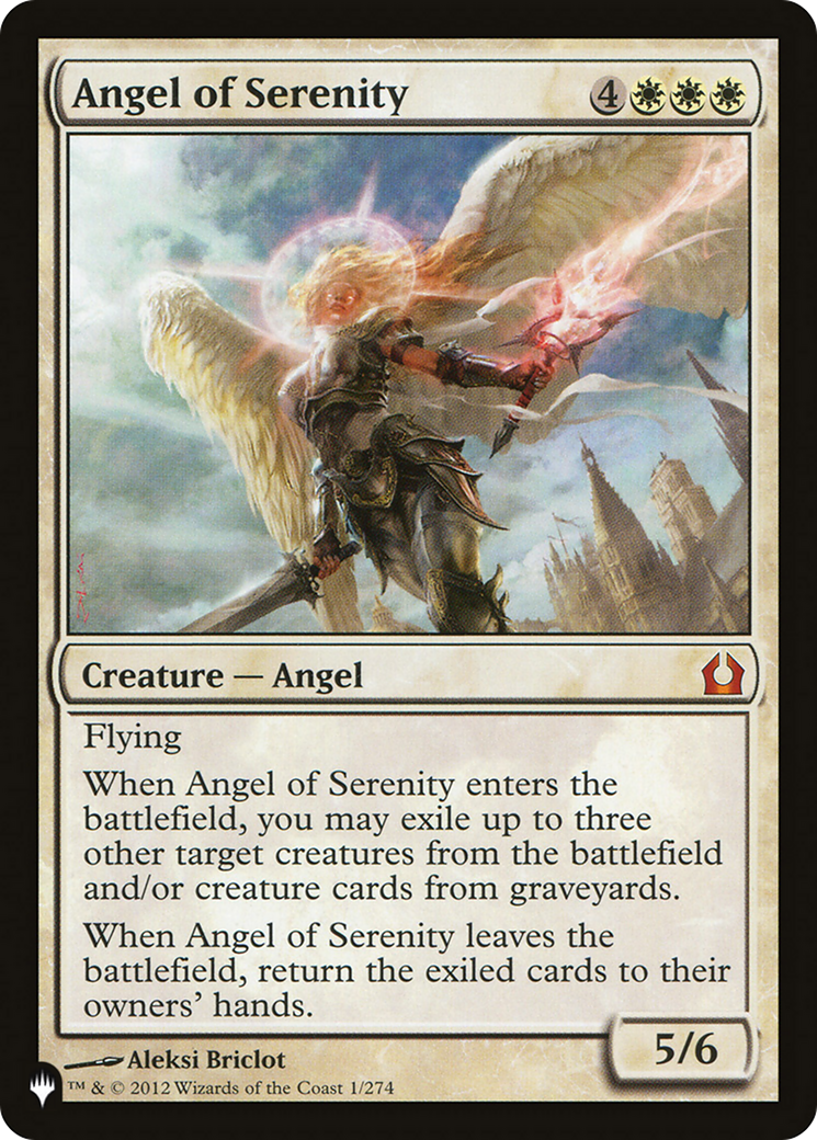 {R} Angel of Serenity (RTR) [Secret Lair: Angels][LS RTR 001]