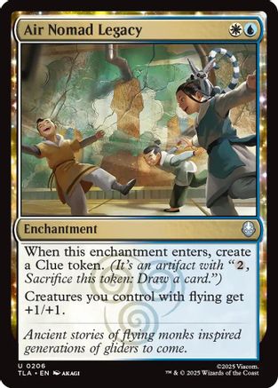 {@@ TLA C} Air Nomad Legacy [Avatar: The Last Airbender] [TLA 206]