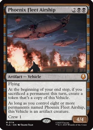 {@@ TLA R} Phoenix Fleet Airship [Avatar: The Last Airbender] [TLA 114]