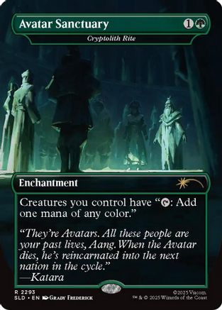 {R} Avatar Sanctuary - Cryptolith Rite [SLD 2293]