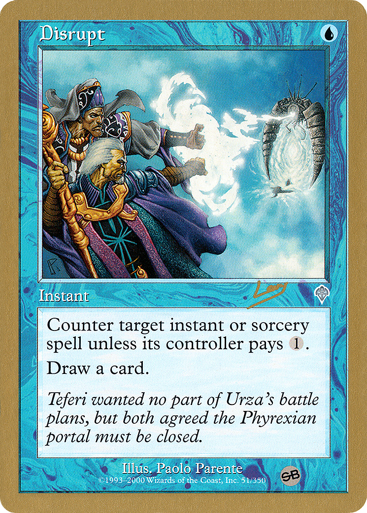 {C} Disrupt (Raphael Levy) (SB) [World Championship Decks 2002][GB WC02 RL51SB]