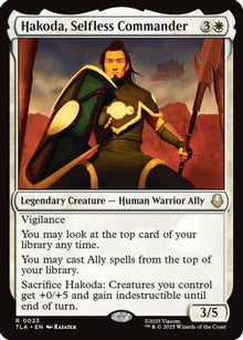 {@R} Hakoda, Selfless Commander [TLA 023]
